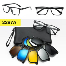Load image into Gallery viewer, Optical Glasses Frame Eyeglasses Frames Men Magnetic Sunglasses Male Women Magnet Clip On Sunglasses For Men Ladies