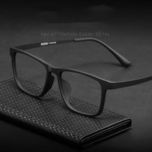 Load image into Gallery viewer, Optical Glasses Frame Men Ultralight Pure Titanium Glasses Frame Women Transparent Square Big Frame Prescription Glasses HR3068