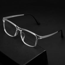 Load image into Gallery viewer, Optical Glasses Frame Men Ultralight Pure Titanium Glasses Frame Women Transparent Square Big Frame Prescription Glasses HR3068