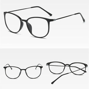 Optical Glasses Frame Women Light Metal Prescription Glasses Men Myopia Eye Glasses Round Eyeglasses Lentes Opticos Mujer