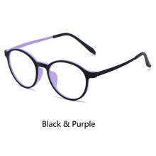 Load image into Gallery viewer, Optical Glasses Frame Women Ultralight Pure Titanium Glasses Frame Men Round Big Spectacles Frame Prescription Glasses