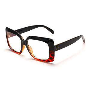 Optical Glasses Frames Women Square Transparent Lens Prescription Eyeglasses Frame Vintage Myopia Glasses Frames Men