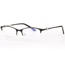 Load image into Gallery viewer, Optical Glasses Spectacle Frame Women Metal Half Frame Reading Glasses Customzied Lense Myopia Eyeglasses Prescription Glasses