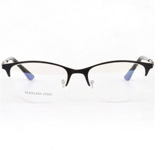 Load image into Gallery viewer, Optical Glasses Spectacle Frame Women Metal Half Frame Reading Glasses Customzied Lense Myopia Eyeglasses Prescription Glasses