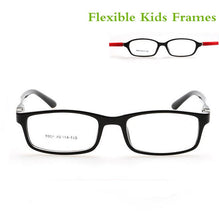 Load image into Gallery viewer, Optical Glasses frame For children boy girls Myopia eyeglasses frames with 0 degree lenses Plain mirror Points Kids Unisex 8804