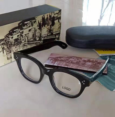 Optical Glasses frame Men Johnny Depp Glasses Women Brand Vintage Acetate Glasses frame Computer Transparent Eyeglass Q321