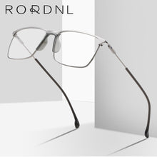 Load image into Gallery viewer, Optical Prescription Glasses Frame for Men Square Myopia Eyeglasses Frames Male Business Style Alloy Eyewear Frame Brand
