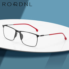 Load image into Gallery viewer, Optical Prescription Glasses Frame for Men Square Myopia Eyeglasses Frames Male Business Style Alloy Eyewear Frame Brand