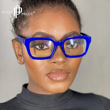 Load image into Gallery viewer, Optical Square Women Glasses Vintage Leopard Spectacles Frame Transparent Lens Prescription Eyeglasses Myopia Eyewear Frames