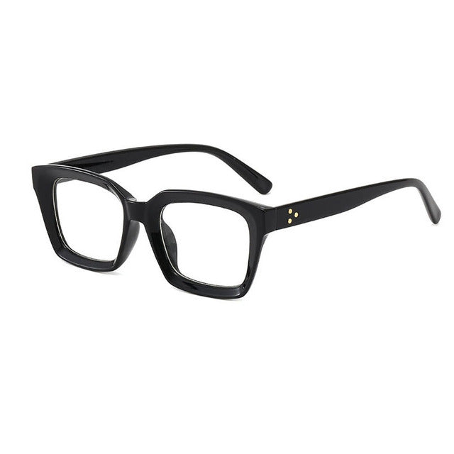Optical Square Women Glasses Vintage Leopard Spectacles Frame Transparent Lens Prescription Eyeglasses Myopia Eyewear Frames