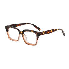 Load image into Gallery viewer, Optical Square Women Glasses Vintage Leopard Spectacles Frame Transparent Lens Prescription Eyeglasses Myopia Eyewear Frames