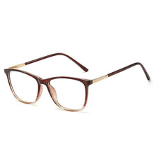 Load image into Gallery viewer, Optical Square Women&#39;s Computer Glasses Transparent Blue Light Eyeglass Retro Prescription Glasses Frame For Women Grade Eyewear
