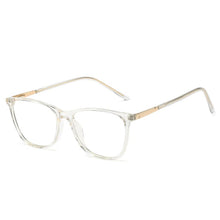 Load image into Gallery viewer, Optical Square Women&#39;s Computer Glasses Transparent Blue Light Eyeglass Retro Prescription Glasses Frame For Women Grade Eyewear
