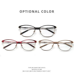 Optical Women's Eyeglasses Frames Men's Prescription Glasses For Sight Computer Hyperopia Myopia Reading Square Eyewear YINSQER