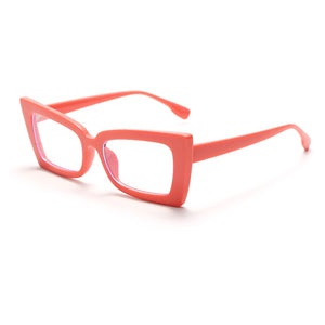 Optics Cat Eye Glasses Frames Women  Vintage Transparent Lens Prescription Myopia Glasses Frames Men Eyeglasses