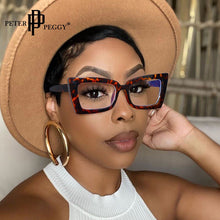 Load image into Gallery viewer, Optics Cat Eye Glasses Frames Women  Vintage Transparent Lens Prescription Myopia Glasses Frames Men Eyeglasses
