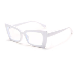 Optics Cat Eye Glasses Frames Women  Vintage Transparent Lens Prescription Myopia Glasses Frames Men Eyeglasses
