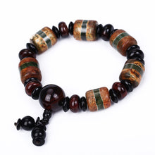 Load image into Gallery viewer, Original 3 Agate Handmade Stretch Crystal beads Bracelet Irregular Natural Stone Charm with Elastic Women Reiki Healing Crystal