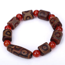 Load image into Gallery viewer, Original 3 Agate Handmade Stretch Crystal beads Bracelet Irregular Natural Stone Charm with Elastic Women Reiki Healing Crystal