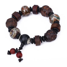 Load image into Gallery viewer, Original 3 Agate Handmade Stretch Crystal beads Bracelet Irregular Natural Stone Charm with Elastic Women Reiki Healing Crystal