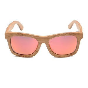 Original Brand BOBO BIRD Polarized Men's Sunglasses Mirror Eye Wear Women Handmade Original Wooden as Gifts