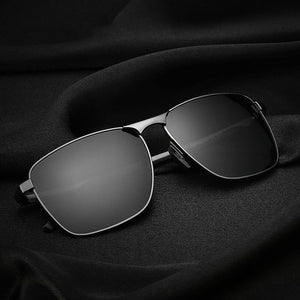 Original Brand Designer Design Sunglasses men Polarized Oval Big Box Sun Glasses Anti Glare Driving Glasses Polazation Mirrors