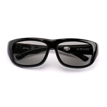 Load image into Gallery viewer, Original Design Magic Smart LCD Sunglasses Polarized Lenses Adjustable Transmittance Lenses Liquid Crystal Lenses Shine Black