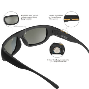 Original Design Sunglasses LCD Polarized Lenses Transmittance Darkness Adjustable Electronic Control  Drop ship