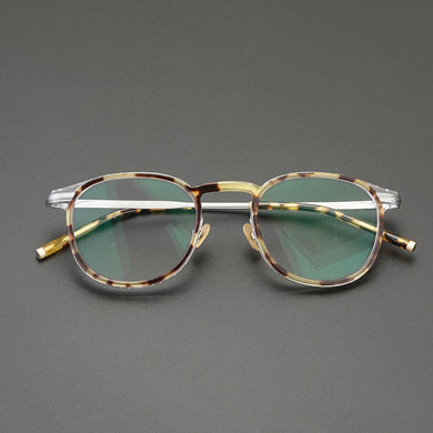 Original Glasses Frame Titanium Prescription Glasses Women Myopia Eyeglasses Frames for men Vintage Japan Designer Brand Glasses