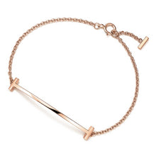 Carica l'immagine nel visualizzatore di Gallery, Original TIFF Sterling Silver 925 High Quality Charm Bracelet Engraved Inscription FOR Woman Original Model Production