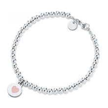 Load image into Gallery viewer, Original TIFF Sterling Silver 925 High Quality Charm Bracelet Engraved Inscription FOR Woman Original Model Production