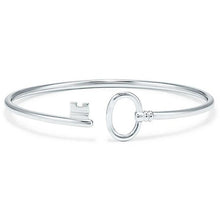 Carica l'immagine nel visualizzatore di Gallery, Original TIFF Sterling Silver 925 High Quality Charm Bracelet Engraved Inscription FOR Woman Original Model Production