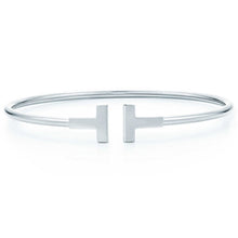 Load image into Gallery viewer, Original TIFF Sterling Silver 925 High Quality Charm Bracelet Engraved Inscription FOR Woman Original Model Production
