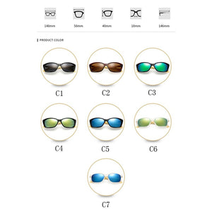 Original Wooden Bamboo Sunglasses Men Women Mirrored UV400 Sun Glasses Real Wood Shades Gold Blue Outdoor Goggles Sunglases Male