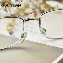Load image into Gallery viewer, Oulyan Finished Myopia Glasses Women Men Short-sighted Spectacles Square Metal Eyeglasses Diopter -1.0 1.5 2.0 2.5 3.0 3.5 4.0