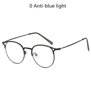 Oulylan -1 -1.5 -2 -2.5 -3 -3.5 -4 Finished Myopia Glasses Men Women Round Cat Eye Nearsighted Eyeglasses Student Prescription