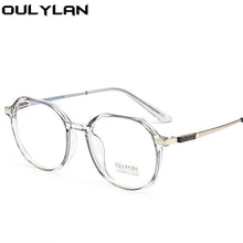 Load image into Gallery viewer, Oulylan Anti-blue Light Finished Myopia Glasses Women MenNearsighted Eyewear Student Prescription Glasses for Sight Minus 2.0