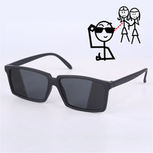 Load image into Gallery viewer, Oulylan Anti-tracking rearview glasses See Behind Spy Sunglasses  Shades with Mirror on Side Ends Costume Glasses for Adult