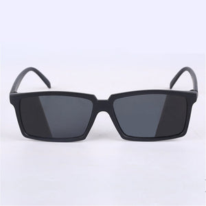 Oulylan Anti-tracking rearview glasses See Behind Spy Sunglasses  Shades with Mirror on Side Ends Costume Glasses for Adult