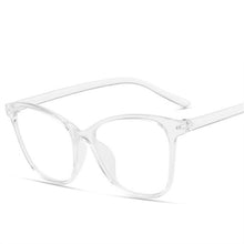 Load image into Gallery viewer, Oulylan Cat Eye Glasses Frame Women  Anti Blue Light Spectacle Frames Vintage Optical Transparent Fake Eyeglasses