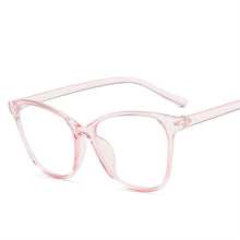 Load image into Gallery viewer, Oulylan Cat Eye Glasses Frame Women  Anti Blue Light Spectacle Frames Vintage Optical Transparent Fake Eyeglasses