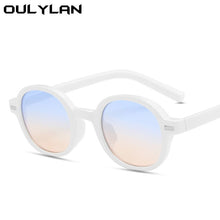 Carica l&#39;immagine nel visualizzatore di Gallery, Oulylan Occhiali da sole ovali neri classici per le donne Occhiali da sole rotondi alla moda da uomo Occhiali da guida all&#39;aperto Occhiali sfumati UV400 