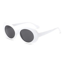 Load image into Gallery viewer, Oulylan Clout Goggles Kurt Cobain Sunglasses Men Vintage Oval Sun Glasses Retro Female Male White Black Eyewear UV400