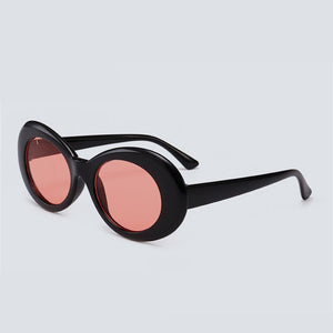 Oulylan Clout Goggles Kurt Cobain Sunglasses Men Vintage Oval Sun Glasses Retro Female Male White Black Eyewear UV400