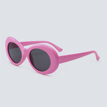 Load image into Gallery viewer, Oulylan Clout Goggles Kurt Cobain Sunglasses Men Vintage Oval Sun Glasses Retro Female Male White Black Eyewear UV400