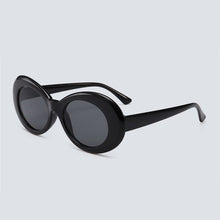 Load image into Gallery viewer, Oulylan Clout Goggles Kurt Cobain Sunglasses Men Vintage Oval Sun Glasses Retro Female Male White Black Eyewear UV400