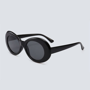 Oulylan Clout Goggles Kurt Cobain Sunglasses Men Vintage Oval Sun Glasses Retro Female Male White Black Eyewear UV400