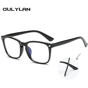 Oulylan Computer Eyewear Anti Blue Light Glasses Optical Eyeglasses Frame for Men Women Spectacles Frames