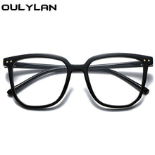 Load image into Gallery viewer, Oulylan Finished Myopia Glasses Women Men Oversized Square Myopia Eyeewar Prescription Glasses for Sight Minus -1.0 1.5 to -6