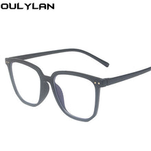 Load image into Gallery viewer, Oulylan Finished Myopia Glasses Women Men Oversized Square Myopia Eyeewar Prescription Glasses for Sight Minus -1.0 1.5 to -6